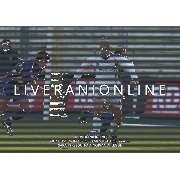 Venezia Calcio 2003/04 Coppa Italia Tim 2003/04 ( ottavi ) Parma - Venezia 0 - 1 17/12/2003 nella foto: Enrico Fantini foto Recalcati Danilo/Ag Aldo Liverani 