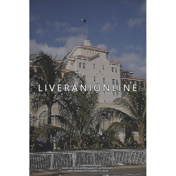 The Hilton British Colonial Hotel in Nassau, New Providence Island, Bahamas