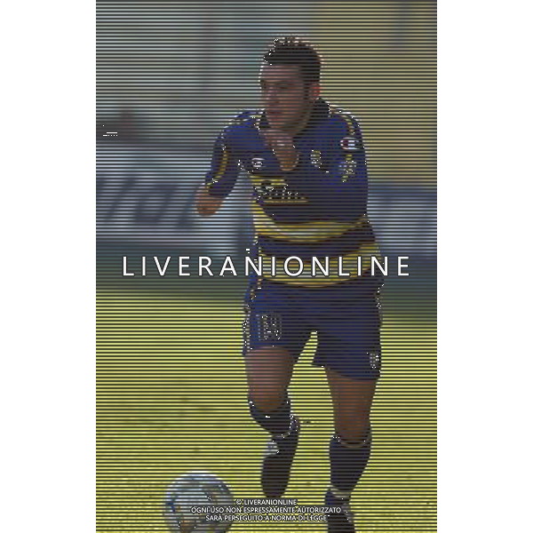 Parma Calcio 2003/04 Coppa Italia 2003/04 ( ottavi ) Parma - Venezia 0-1 del 17/12/2003 nella foto: Gaetano Grieco foto Recalcati Danilo/Ag Aldo Liverani