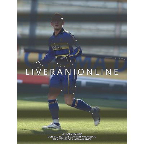 Parma Calcio 2003/04 Coppa Italia 2003/04 ( ottavi ) Parma - Venezia 0-1 del 17/12/2003 nella foto: Hidetoshi Nakata foto Recalcati Danilo/Ag Aldo Liverani