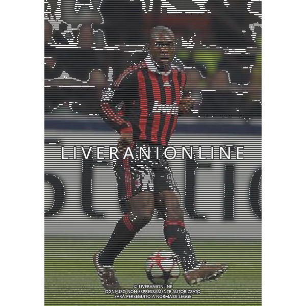 Champions League 2009/2010 Gruppo C Milano - 03.11.2009 AC Milan-Real Madrid CF Nella Foto:SEEDORF CLARENCE /Ph.Vitez-Ag. Aldo Liverani