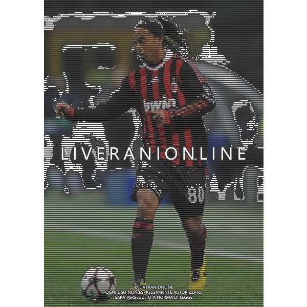 Champions League 2009/2010 Gruppo C Milano - 03.11.2009 AC Milan-Real Madrid CF Nella Foto:RONALDINHO /Ph.Vitez-Ag. Aldo Liverani