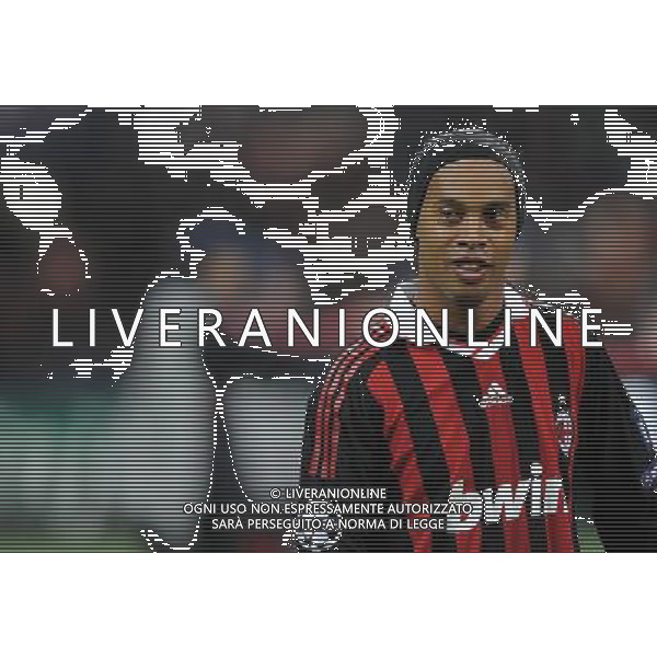 Champions League 2009/2010 Gruppo C Milano - 03.11.2009 AC Milan-Real Madrid CF Nella Foto:RONALDINHO /Ph.Vitez-Ag. Aldo Liverani