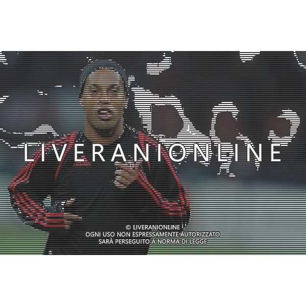 Champions League 2009/2010 Gruppo C Milano - 03.11.2009 AC Milan-Real Madrid CF Nella Foto:RONALDINHO /Ph.Vitez-Ag. Aldo Liverani