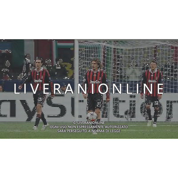 Champions League 2009/2010 Gruppo C Milano - 03.11.2009 AC Milan-Real Madrid CF Nella Foto:PIRLO ANDREA-NESTA ALESSANDRO-THIAGO SILVA /Ph.Vitez-Ag. Aldo Liverani