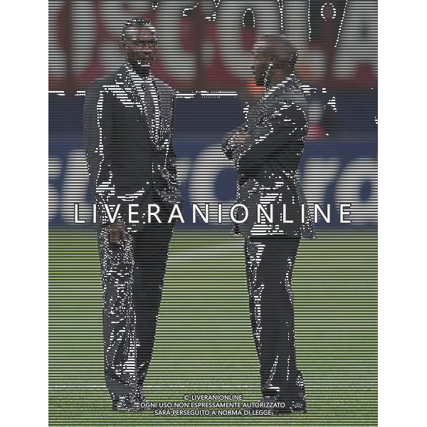Champions League 2009/2010 Gruppo C Milano - 03.11.2009 AC Milan-Real Madrid CF Nella Foto:DIARRA MAHAMADOU-DIARRA LASSANA /Ph.Vitez-Ag. Aldo Liverani