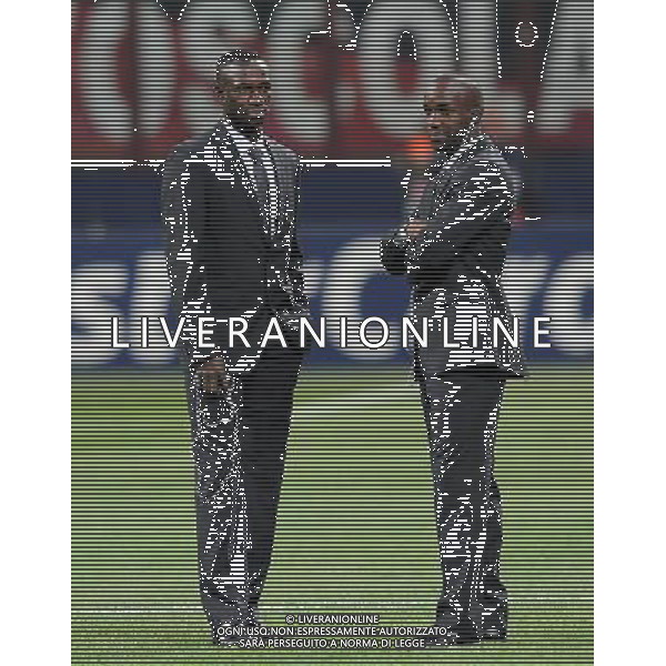 Champions League 2009/2010 Gruppo C Milano - 03.11.2009 AC Milan-Real Madrid CF Nella Foto:DIARRA MAHAMADOU-DIARRA LASSANA /Ph.Vitez-Ag. Aldo Liverani