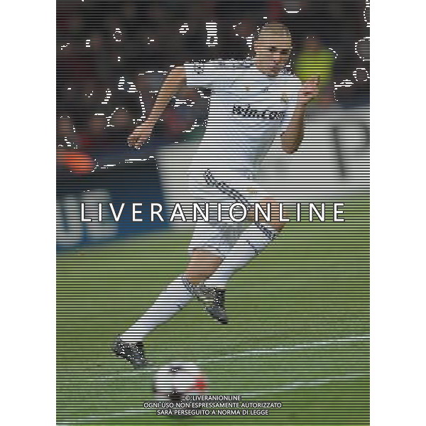 Champions League 2009/2010 Gruppo C Milano - 03.11.2009 AC Milan-Real Madrid CF Nella Foto:BENZEMA KARIM /Ph.Vitez-Ag. Aldo Liverani