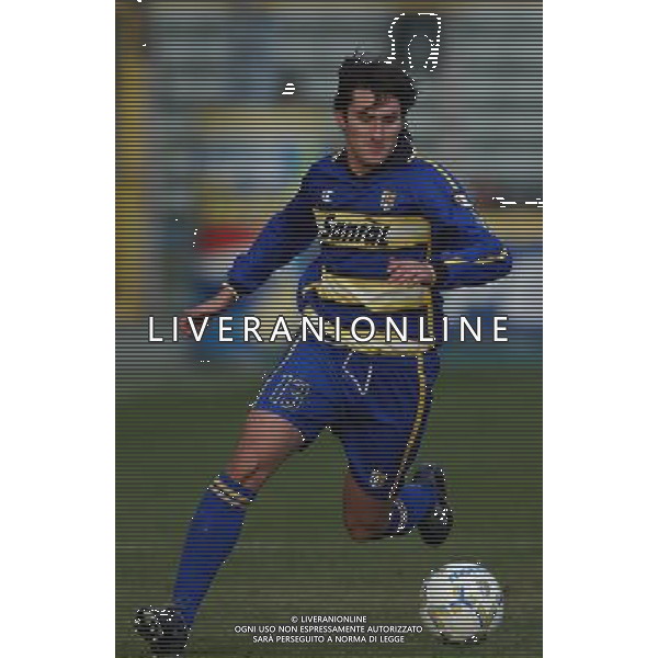Parma Calcio 2003/04 Coppa Italia 2003/04 ( ottavi ) Parma - Venezia 0-1 del 17/12/2003 nella foto: Oyola Gabriel Gaston foto Recalcati Danilo/Ag Aldo Liverani
