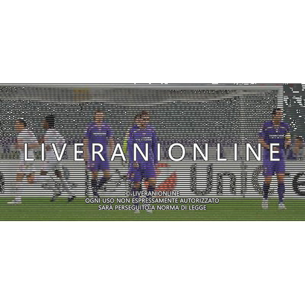 Champions League 2009/2010 Gruppo E Firenze - 04.11.2009 ACF Fiorentina-Debrecen VSC Nella Foto:DELUSIONE FIORENTINA AL GOL DI RUDOLF /Ph.Vitez-Ag. Aldo Liverani