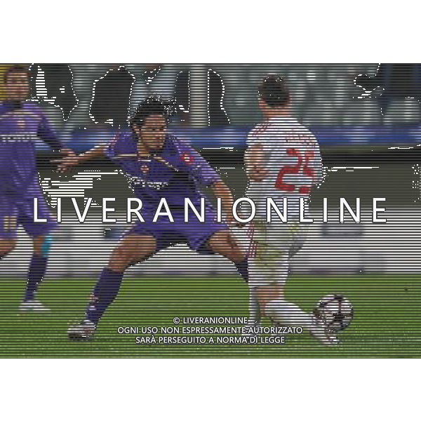 Champions League 2009/2010 Gruppo E Firenze - 04.11.2009 ACF Fiorentina-Debrecen VSC Nella Foto:VARGAS /Ph.Vitez-Ag. Aldo Liverani