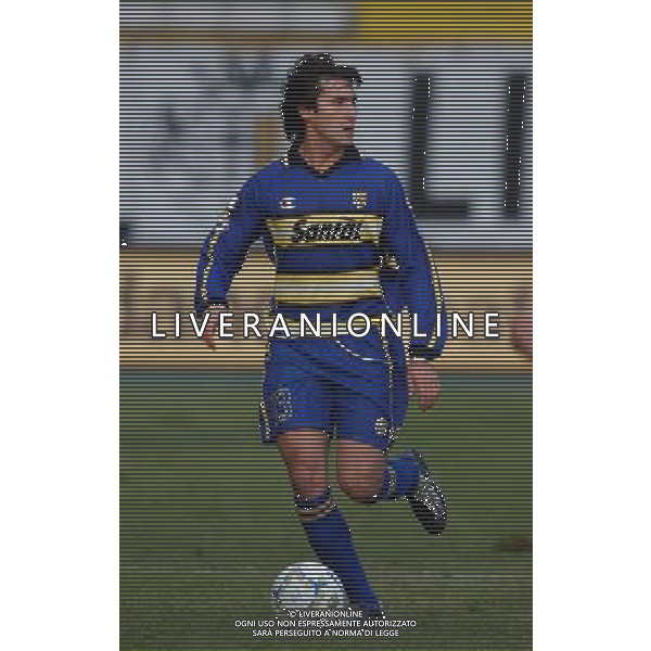 Parma Calcio 2003/04 Coppa Italia 2003/04 ( ottavi ) Parma - Venezia 0-1 del 17/12/2003 nella foto: Oyola Gaston Gabriel foto Recalcati Danilo/Ag Aldo Liverani