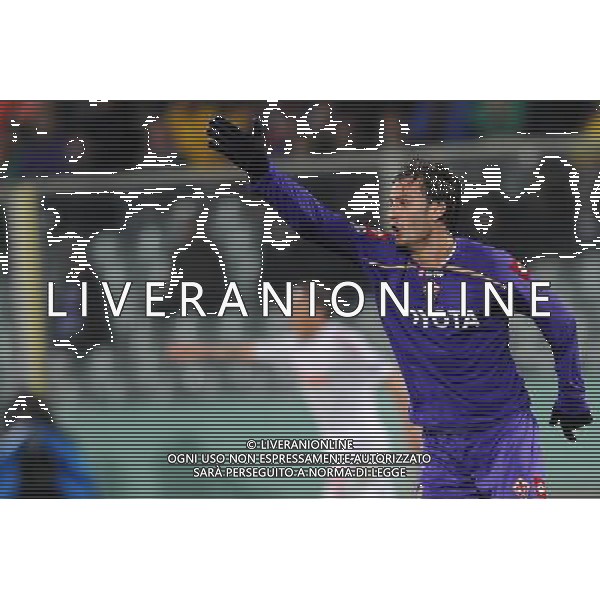 Champions League 2009/2010 Gruppo E Firenze - 04.11.2009 ACF Fiorentina-Debrecen VSC Nella Foto:GILARDINO ALBERTO PROTESTA /Ph.Vitez-Ag. Aldo Liverani