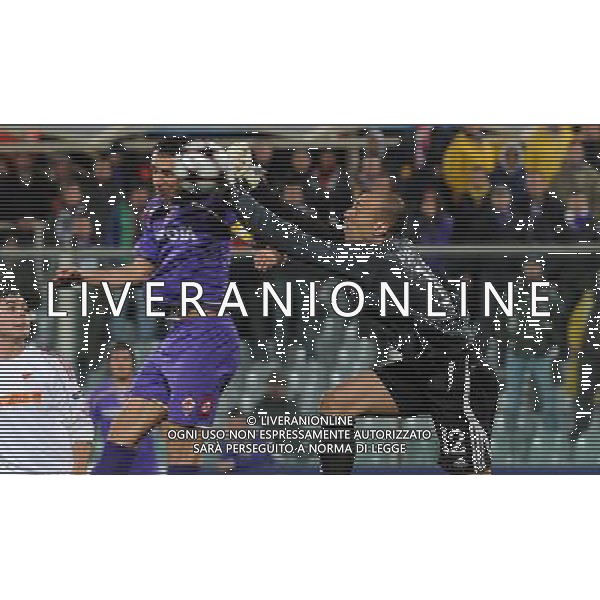 Champions League 2009/2010 Gruppo E Firenze - 04.11.2009 ACF Fiorentina-Debrecen VSC Nella Foto: IL GOL DI DARIO DAINELLI DEL 2-1 /Ph.Vitez-Ag. Aldo Liverani