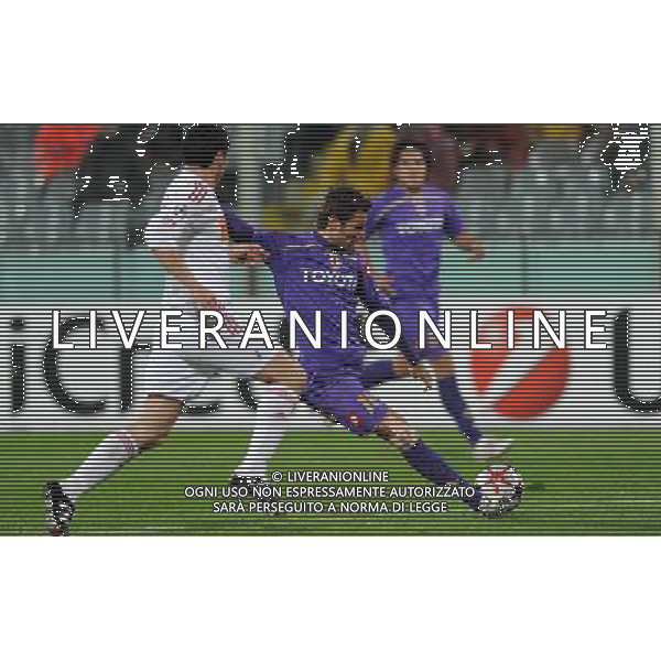 Champions League 2009/2010 Gruppo E Firenze - 04.11.2009 ACF Fiorentina-Debrecen VSC Nella Foto: ADRIAN MUTU OCCASIONE /Ph.Vitez-Ag. Aldo Liverani