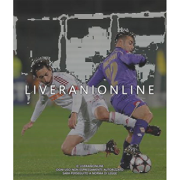 Champions League 2009/2010 Gruppo E Firenze - 04.11.2009 ACF Fiorentina-Debrecen VSC Nella Foto:MARCHIONNI MARCO-LEANDRO /Ph.Vitez-Ag. Aldo Liverani