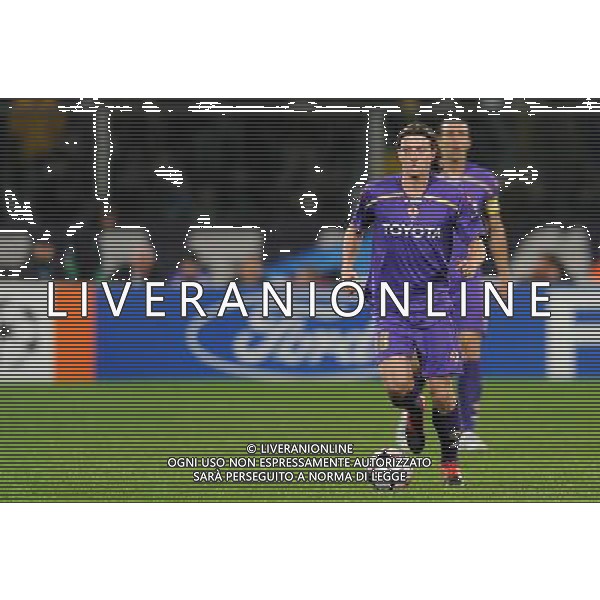 Champions League 2009/2010 Gruppo E Firenze - 04.11.2009 ACF Fiorentina-Debrecen VSC Nella Foto:MONTOLIVO RICCARDO /Ph.Vitez-Ag. Aldo Liverani