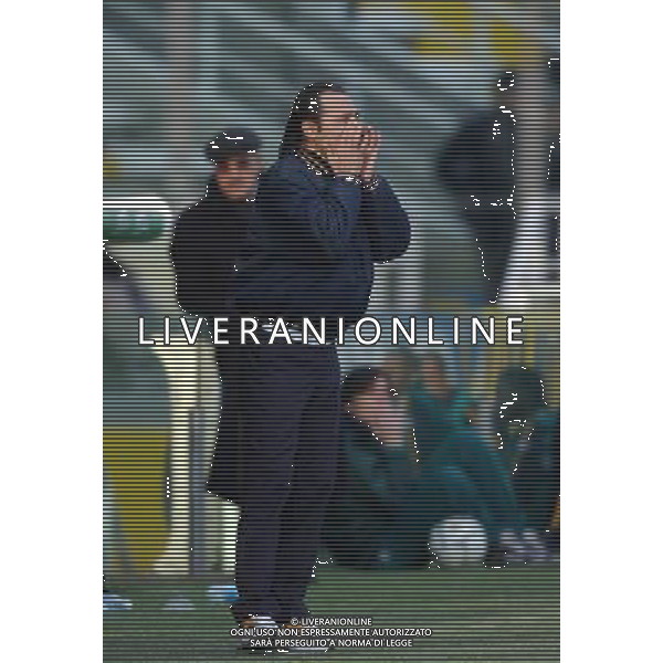 Parma Calcio 2003/04 Coppa Italia 2003/04 ( ottavi ) Parma - Venezia 0-1 del 17/12/2003 nella foto: Cesare Prandelli All. Parma foto Recalcati Danilo/Ag Aldo Liverani