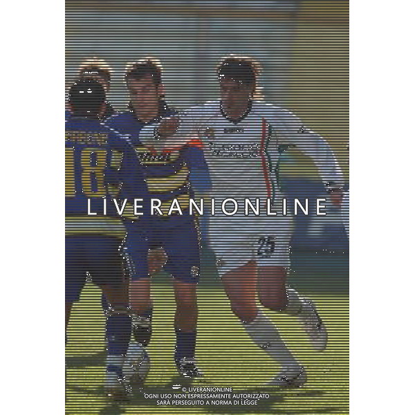 Venezia Calcio 2003/04 Coppa Italia Tim 2003/04 ( ottavi ) Parma - Venezia 0 - 1 17/12/2003 nella foto: Maurizio Rossi foto Recalcati Danilo/Ag Aldo Liverani 