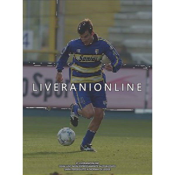Parma Calcio 2003/04 Coppa Italia 2003/04 ( ottavi ) Parma - Venezia 0-1 del 17/12/2003 nella foto: Anthony Seric foto Recalcati Danilo/Ag Aldo Liverani