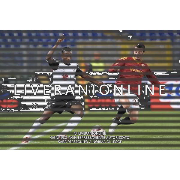 AS Roma vs Fulham FC - 05/11/2009 - Uefa Europa League 2009/20010 Gruppo E - nella foto: guberti e Pantsil ph. Corradetti / @Aldo LIVERANI Sas