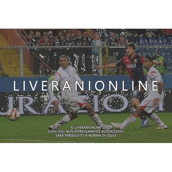Genoa Lille Europa League 2009/2010 5-11-2009 Genova Nella foto: il gol di giuseppe sculli ©falzone/Agenzia Aldo Liverani Sas 