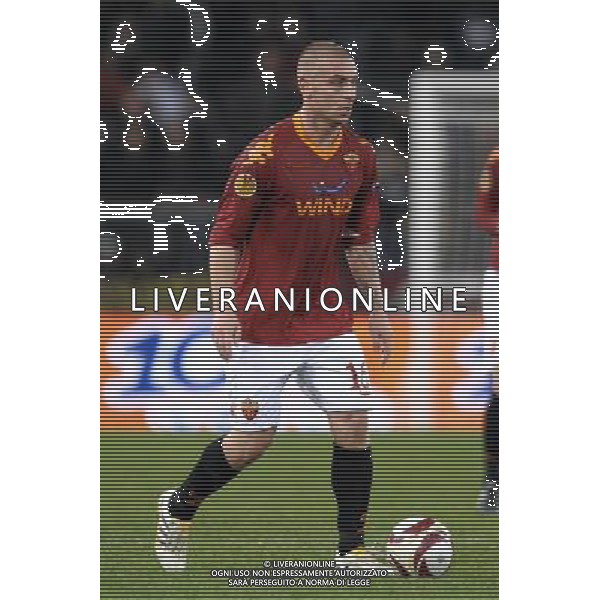 AS Roma vs Fulham FC - 05/11/2009 - Uefa Europa League 2009/20010 Gruppo E nella foto: Daniele DE ROSSI ph. Corradetti / @Aldo LIVERANI Sas
