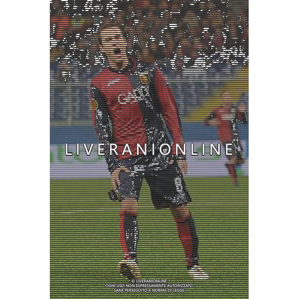 Genoa - Lille Uefa Europa League 2009/2010 5-11-2009 Genova Nella foto: Esultanza dopo il gol di Rodrigo Palacio ©Alessandro Falzone/Agenzia Aldo Liverani Sas