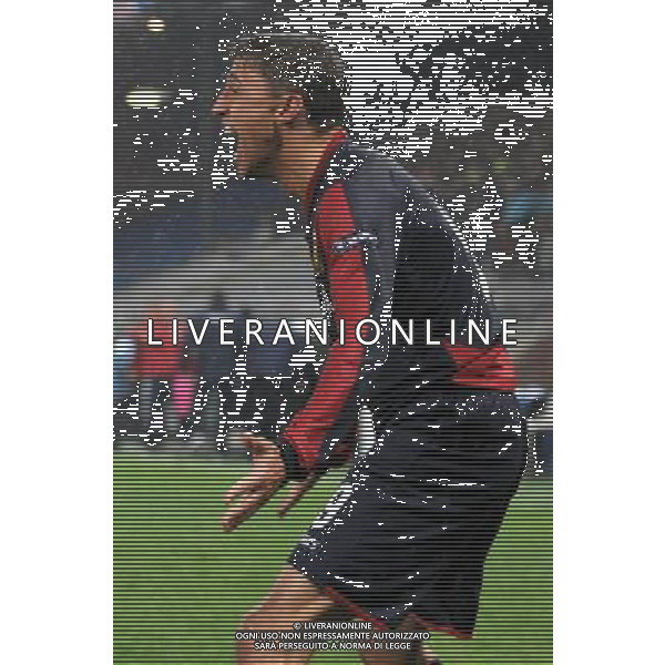 Genoa - Lille Uefa Europa League 2009/2010 5-11-2009 Genova Nella foto: Esultanza di Hernan Crespo dopo il gol ©Alessandro Falzone/Agenzia Aldo Liverani Sas