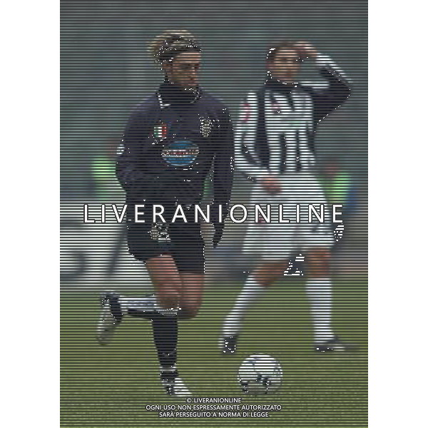 JUVENTUS - SIENA 18/12/2003 COPPA ITALIA TIM CUP NELLA FOTO : NICOLA LEGROTTAGLIE* FOTO : FILIPPO VENEZIA / AG : ALDO LIVERANI