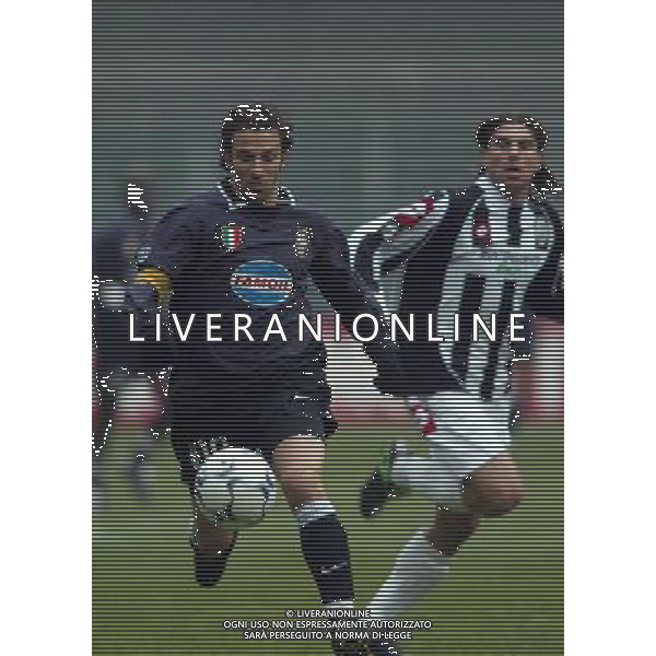 JUVENTUS - SIENA 18/12/2003 COPPA ITALIA TIM CUP NELLA FOTO : ALESSANDRO DEL PIERO* FOTO : FILIPPO VENEZIA / AG : ALDO LIVERANI