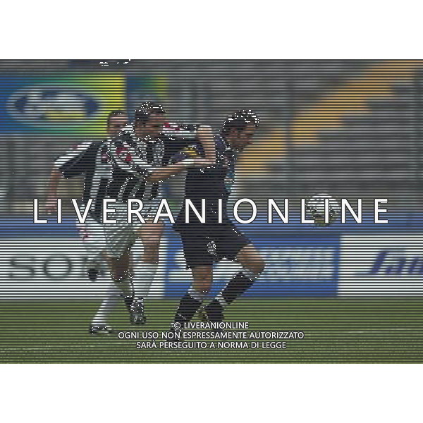 JUVENTUS - SIENA 18/12/2003 COPPA ITALIA TIM CUP NELLA FOTO : DANIELE DELLI CARRI E ALESSANDRO DEL PIERO FOTO : FILIPPO VENEZIA / AG : ALDO LIVERANI