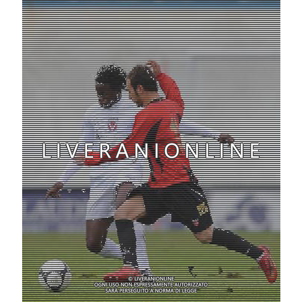 Lega Pro 1¡ Divisione Girone A 2009/2010 12¡Giornata Varese - 08.11.2009 Varese-Sorrento Nella Foto:OSUJI-ARCIDIACONO /Ph.Vitez-Ag. Aldo Liverani