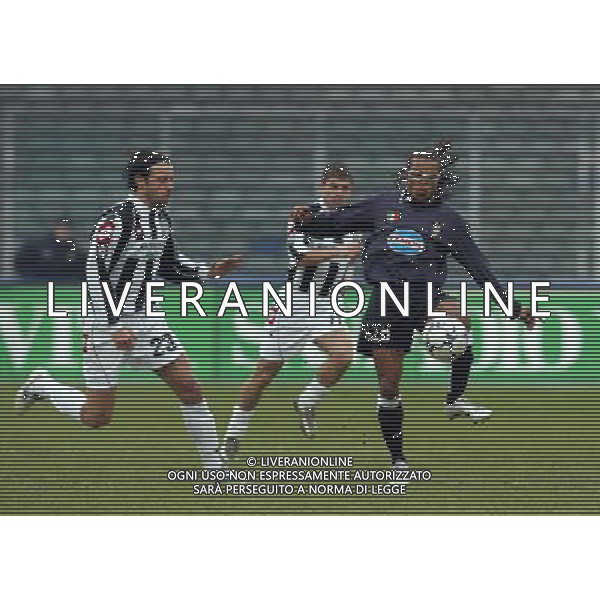 JUVENTUS - SIENA 18/12/2003 COPPA ITALIA TIM CUP NELLA FOTO :EDGAR DAVIDS* FOTO: FILIPPO VENEZIA / AG : ALDO LIVERANI