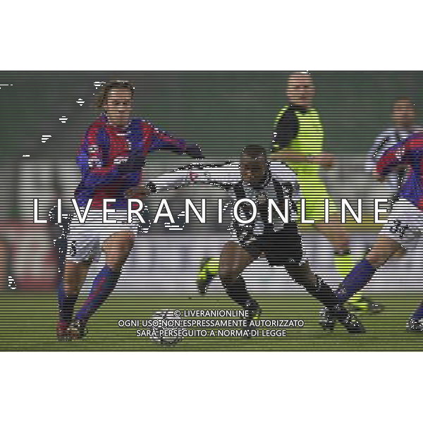 udine 18/12/2003 coppa italia TIM udinese-bologna nella foto dalla bona-nomvete foto aldo liverani/ag aldo liverani