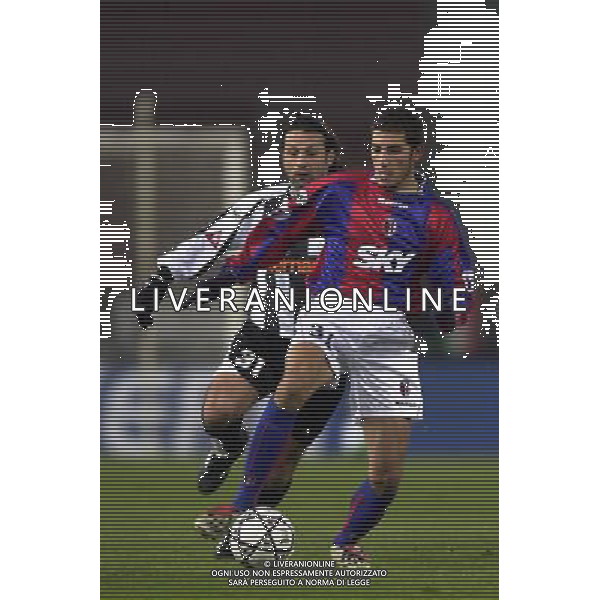 udine 18/12/2003 coppa italia TIM udinese-bologna nella foto rossitto-meghni foto aldo liverani/ag aldo liverani