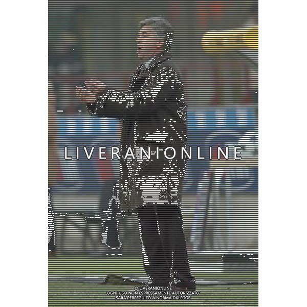 MILANO 18/12/03 COPPA ITALIA - MILAN SAMPDORIA NELLA FOTO: CARLETTO ANCELOTTI ATT.VASSALLO