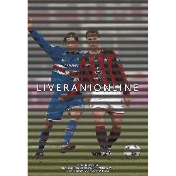 MILANO 18/12/03 COPPA ITALIA - MILAN SAMPDORIA NELLA FOTO: REDONDO 
