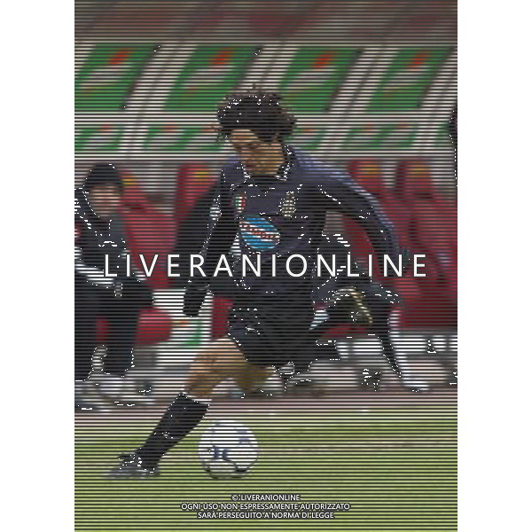 torino 18/12/2003 coppa italia ottavi ritorno juventus - siena nella foto camoranesi mauro ag aldo liverani/venezia