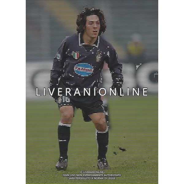 torino 18/12/2003 coppa italia ottavi ritorno juventus - siena nella foto camoranesi mauro ag aldo liverani/venezia