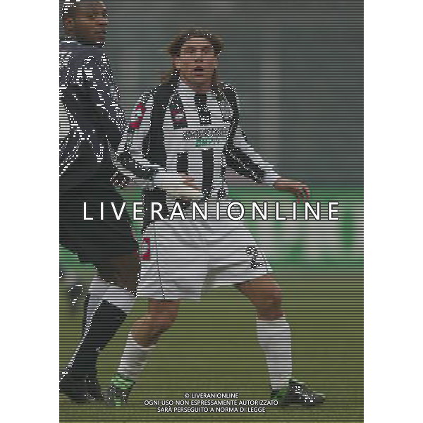 torino 18/12/2003 coppa italia ottavi ritorno juventus - siena nella foto cufre\' leandro ag aldo liverani/venezia
