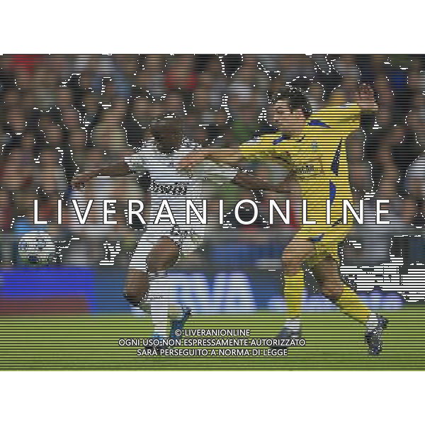 MADRID, Spain (10/11/09).- Spansih CUP, Real Madrid vs Alcorcon. Lassana Diarra. © Cesar Cebolla / ALFAQUI - Ag. Aldo Liverani sas ITALY ONLY COPPA DI SPAGNA - REAL MADRID vs ALCORCON