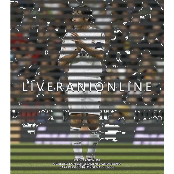 MADRID, Spain (10/11/09).- Spansih CUP, Real Madrid vs Alcorcon. Raul Gonzalez and Kaka © Cesar Cebolla / ALFAQUI - Ag. Aldo Liverani sas ITALY ONLY COPPA DI SPAGNA - REAL MADRID vs ALCORCON