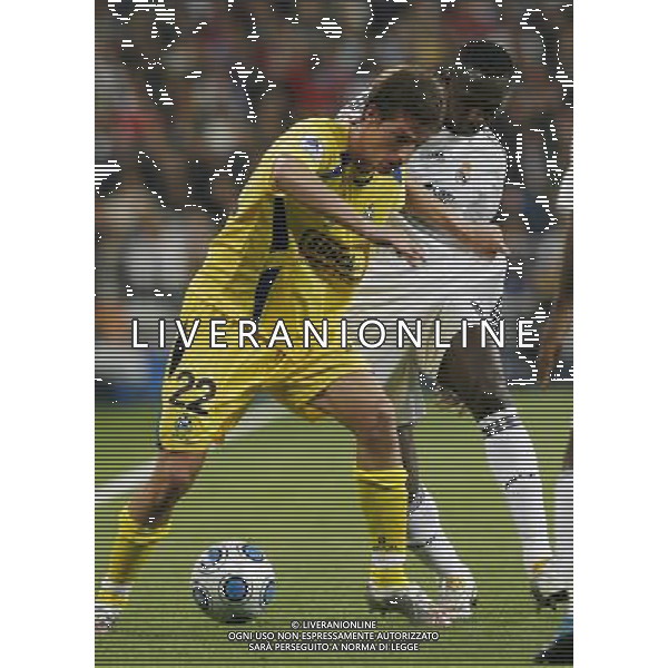 MADRID, Spain (10/11/09).- Spansih CUP, Real Madrid vs Alcorcon. Mahamadou Diarra © Cesar Cebolla / ALFAQUI - Ag. Aldo Liverani sas ITALY ONLY COPPA DI SPAGNA - REAL MADRID vs ALCORCON