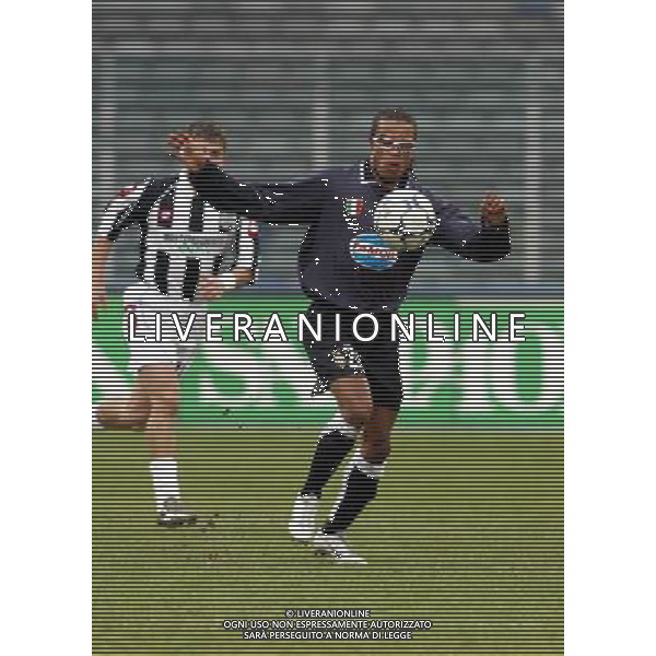 torino 18/12/2003 coppa italia ottavi ritorno juventus - siena nella foto davids edgar ag aldo liverani/venezia