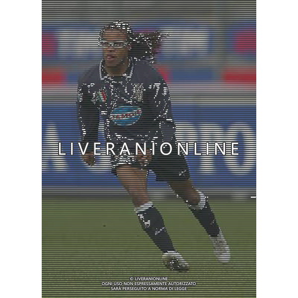 torino 18/12/2003 coppa italia ottavi ritorno juventus - siena nella foto davids edgar ag aldo liverani/venezia