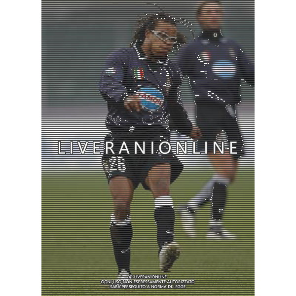 torino 18/12/2003 coppa italia ottavi ritorno juventus - siena nella foto davids edgar ag aldo liverani/venezia