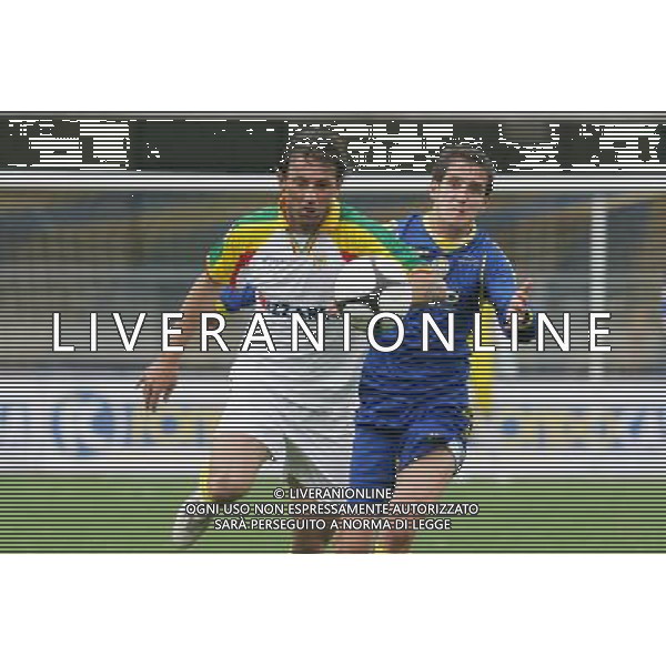 VERONA 08/11/2009 PRIMA DIVISIONE VERONA-REAL MARCIANISE CALCIO NELLA FOTO:MUROLO MICHELE E GOMEZ T.J. IGNACIO FOTO PAOLA GARBUIO/AG.ALDO LIVERANI