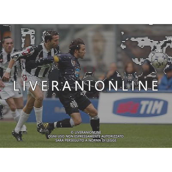 torino 18/12/2003 coppa italia ottavi ritorno juventus - siena nella foto del piero alessandro ag aldo liverani/venezia