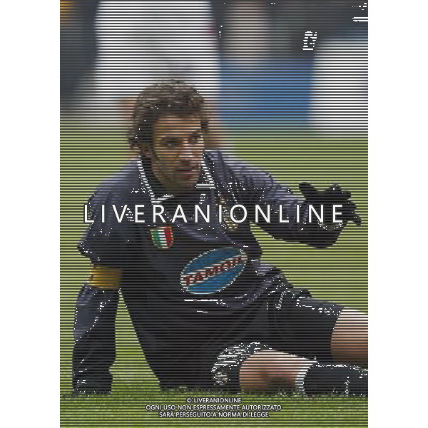 torino 18/12/2003 coppa italia ottavi ritorno juventus - siena nella foto del piero alessandro ag aldo liverani/venezia